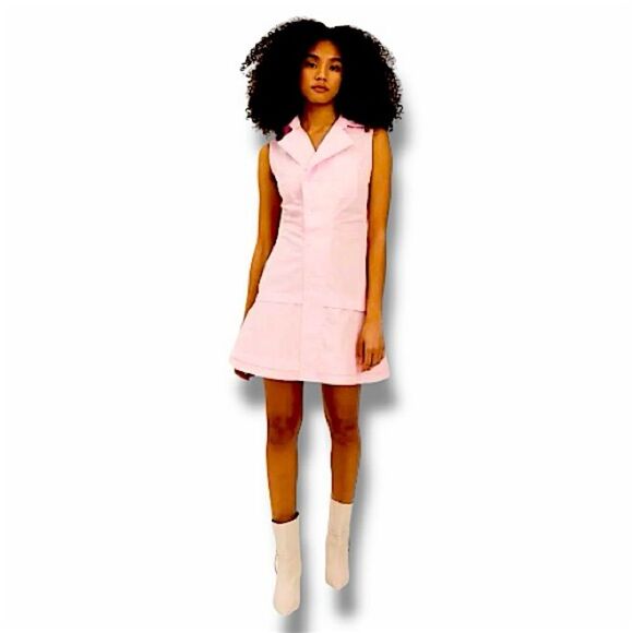 Derek Lam 10 Crosby Santina Shirtdress | 100% Cotton Sleeveless Mini Dress Sz 2 - Picture 1 of 9